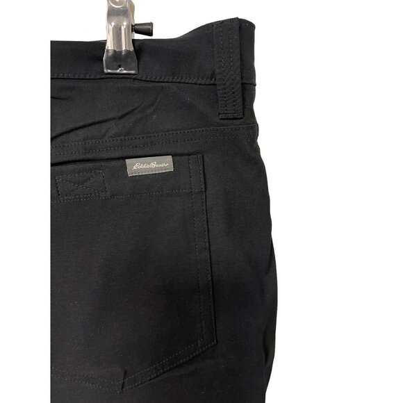 Eddie Bauer Men’s Fleece Lined Black 2-Way Stretch Tech Pant Sz 34x30 - Picture 6 of 11